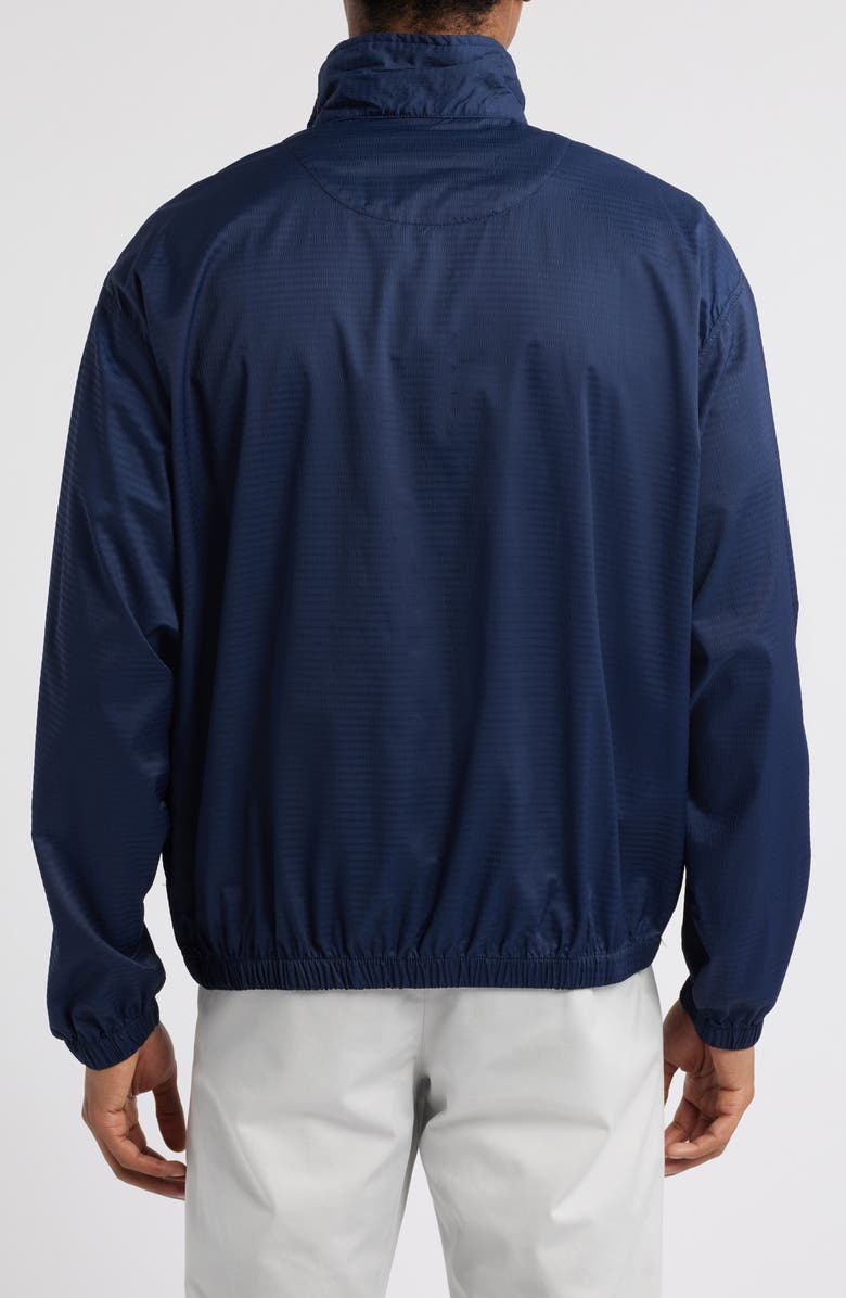 Quiet Golf Monogram Quarter Zip Shell, Alternate, color,
