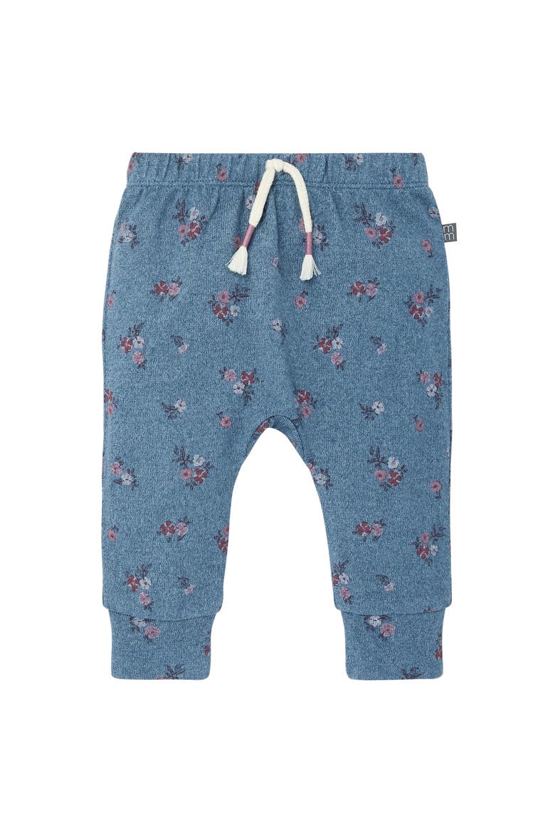 Peplum Top and Pants Set, Alternate, color, Blue Heather