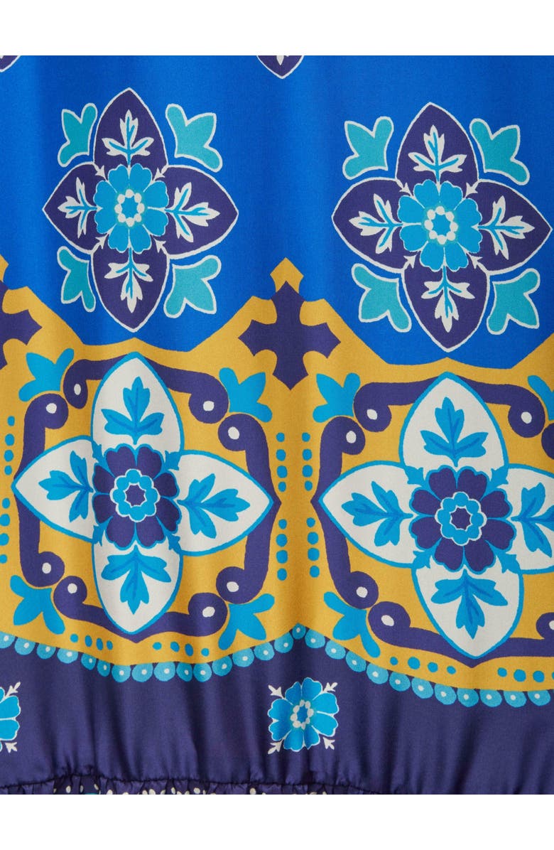 La DoubleJ Vesta Dress Placée Tiles Degrade Blue, Alternate, color, 