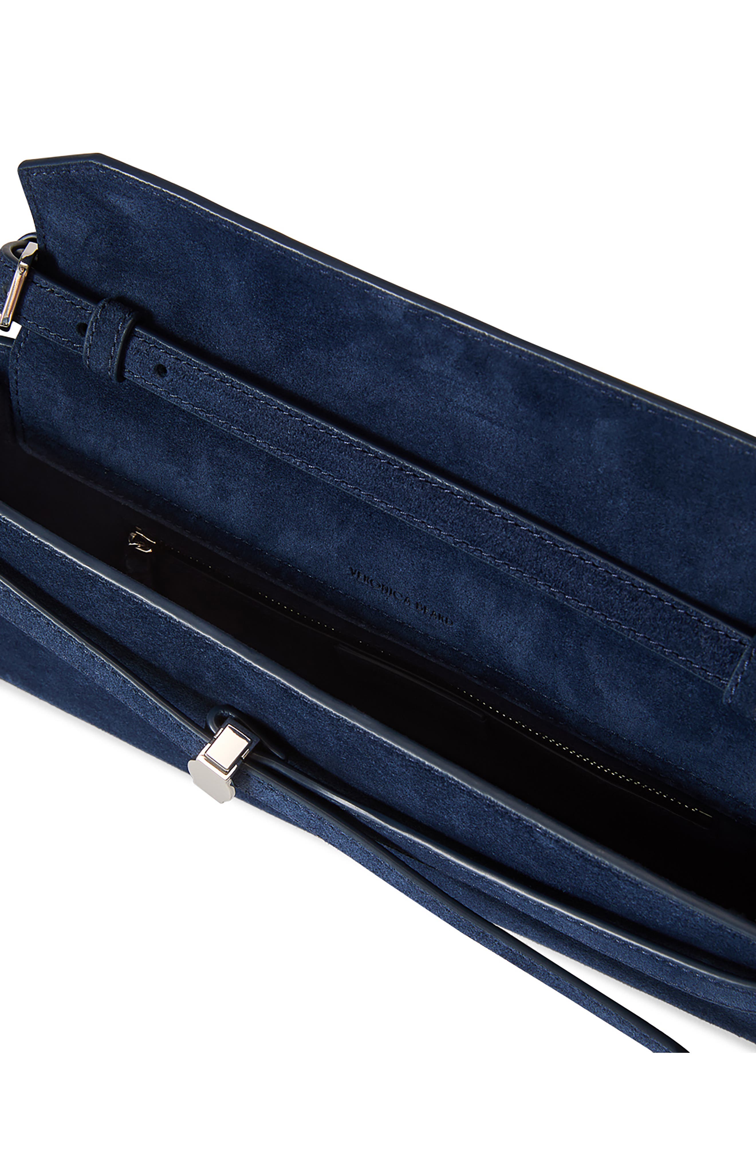 Veronica Beard Dash Clutch, Alternate, color, Navy