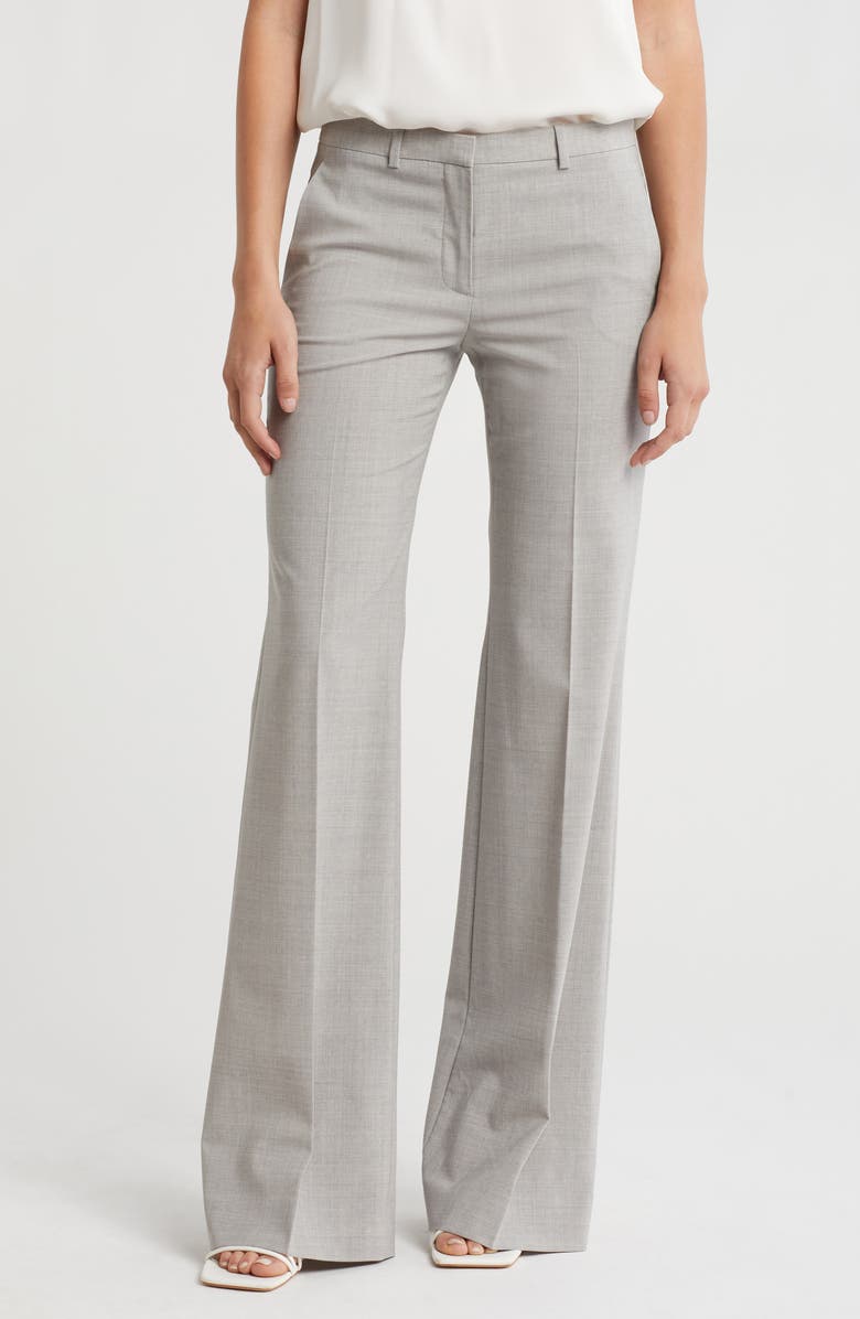 Theory Demitria Classic Stretch Wool Pants, Main, color, 