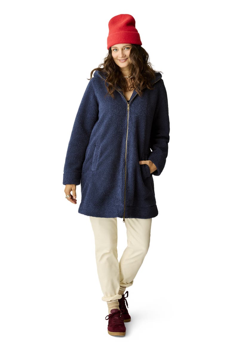 Indy Boucle Jacket, Alternate, color, Navy