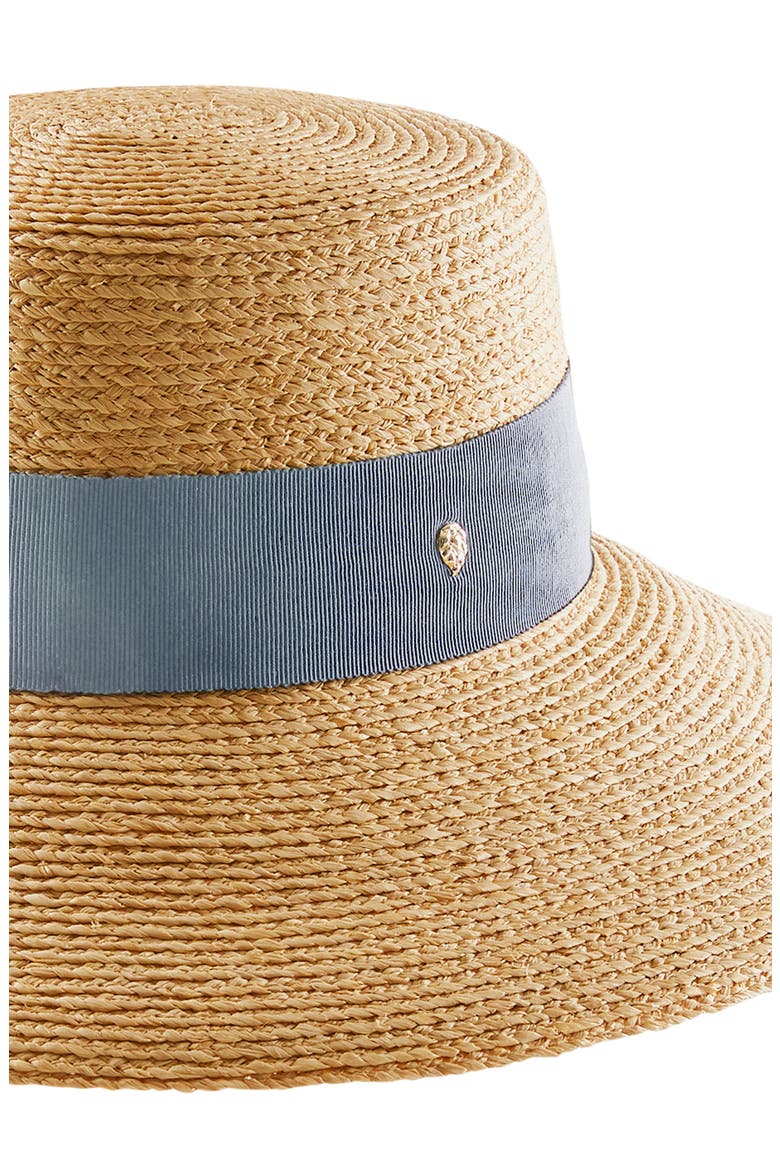 Makeda Angled Brim Raffia Hat, Alternate, color, NATURAL/ COASTAL