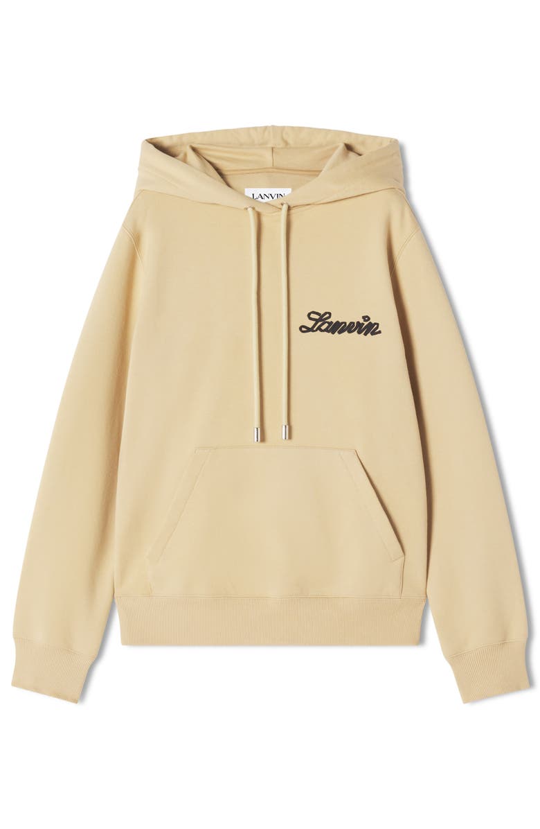 Lanvin White Lanvin Ribbon Hoodie, Alternate, color, White