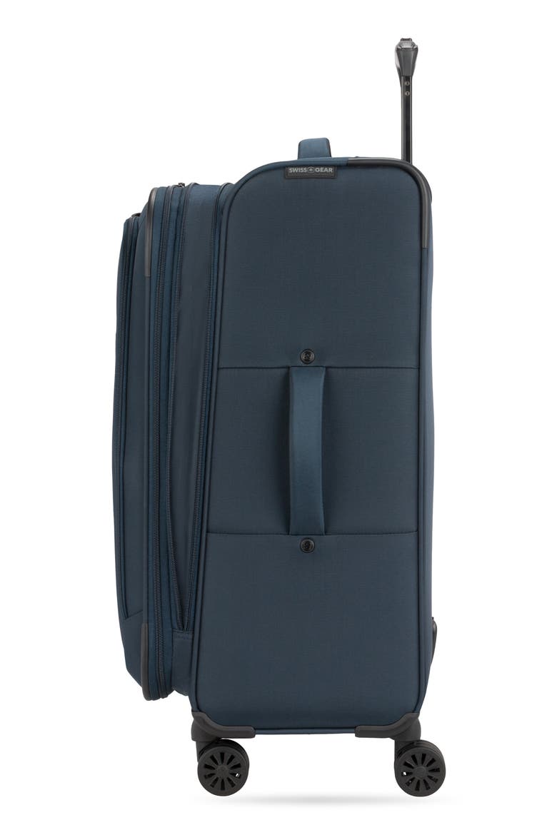 24-Inch Softside Spinner Luggage, Alternate, color, NAVY
