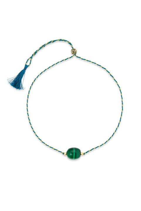 Malachite Chota Cord Necklace