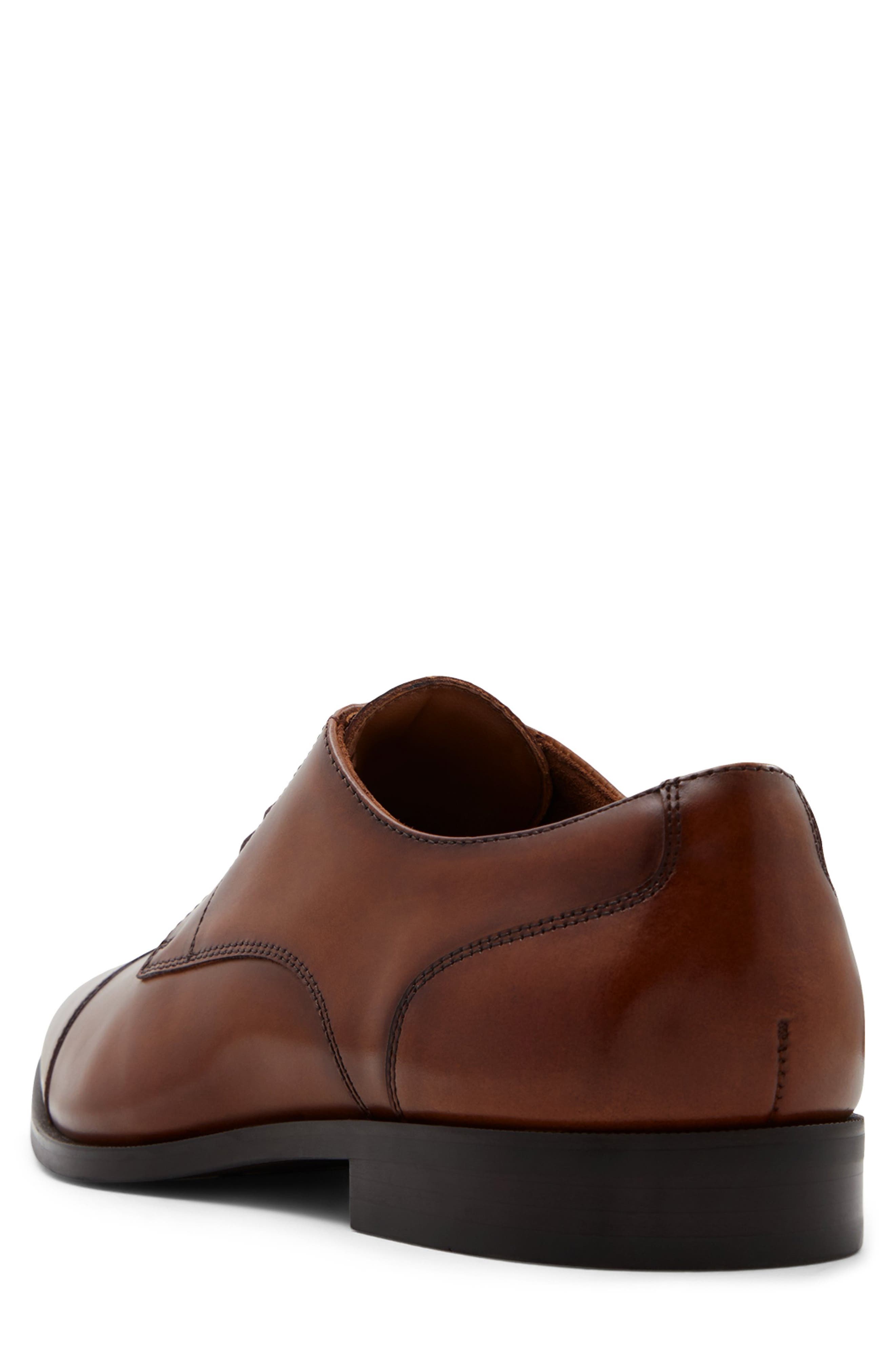 ALDO Callahan Cap Toe Derby, Alternate, color, Cognac