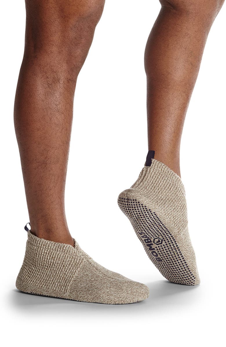 Bombas Marl Knit Gripper Slippers, Main, color, 