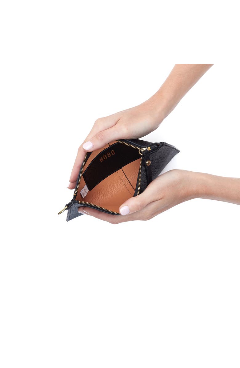 HOBO Small Vida Leather Wristlet, Alternate, color, 