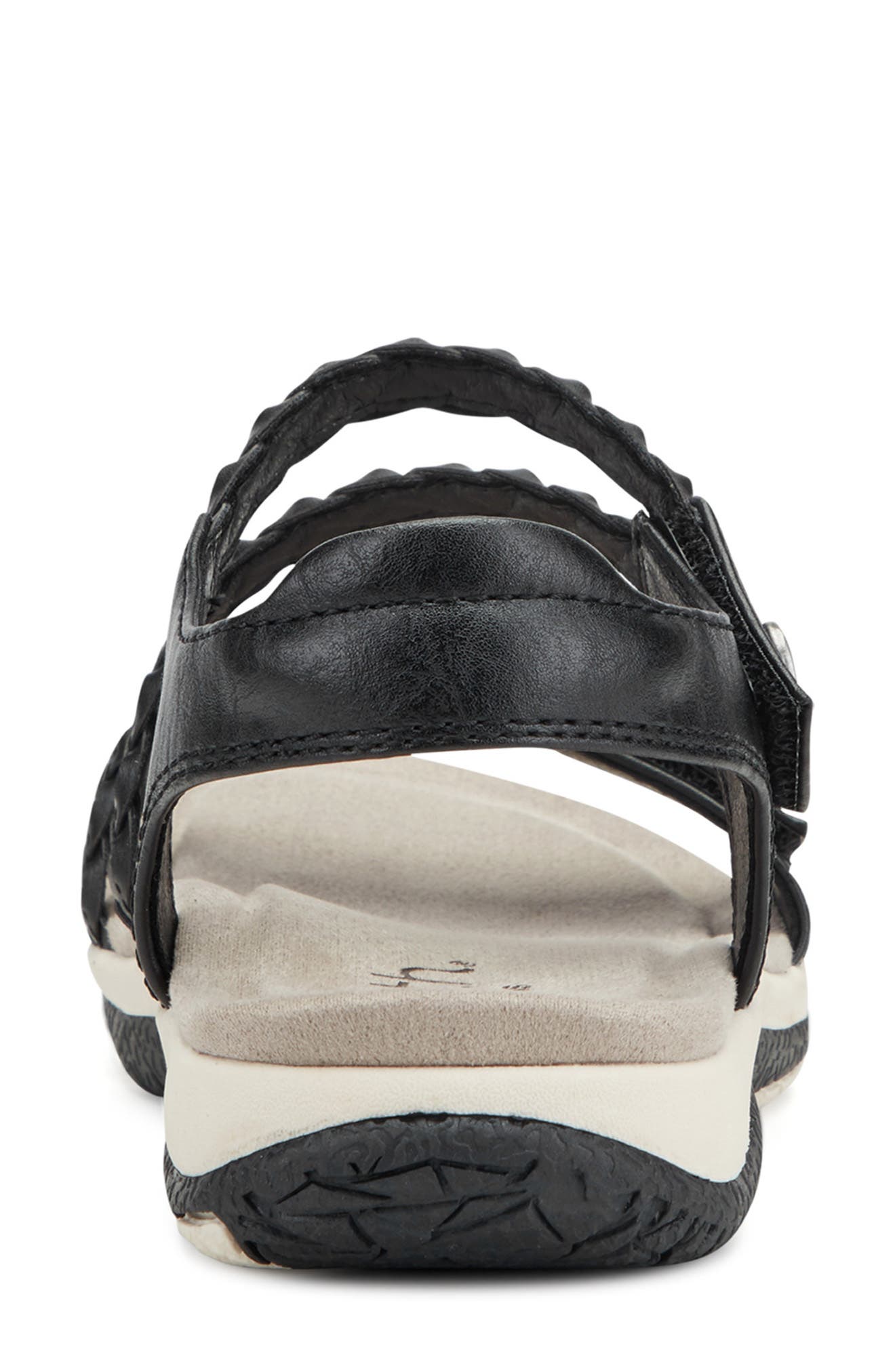 Earth<sup>®</sup> Stellon Ankle Strap Sandal, Alternate, color, Black