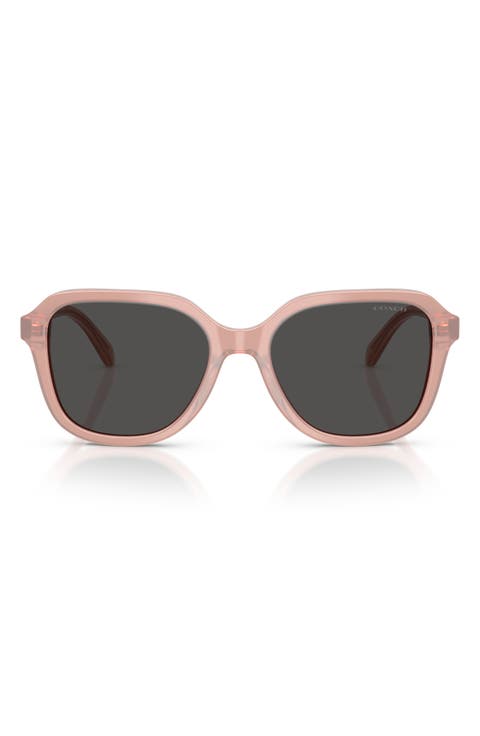 56mm Gradient Square Sunglasses