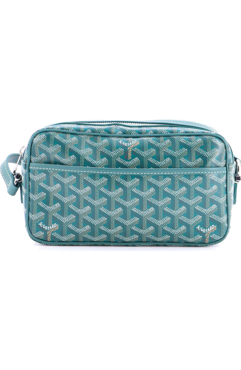 Pre-Owned Goyard Cap Vert Bag Coated Canvas, Main, color, Green