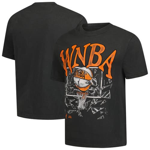 Playa Society Unisex Black Wnba "shattered Glass" Premium T-shirt
