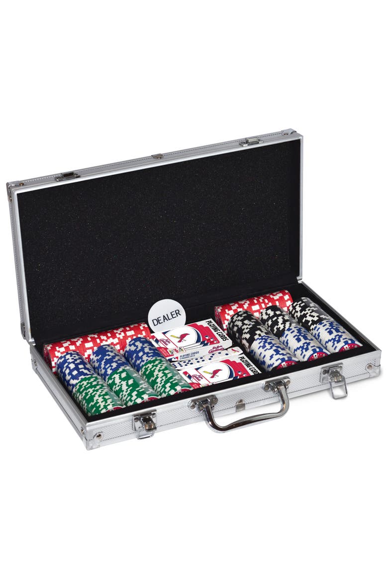 St. Louis Cardinals 300 Piece Poker Set, Alternate, color, Multicolor