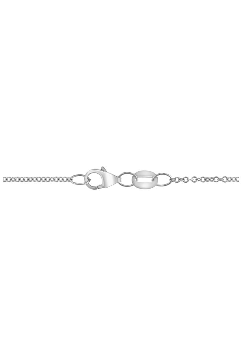 Diamond Pavé Pendant Necklace - 0.09ctw, Alternate, color, SILVER