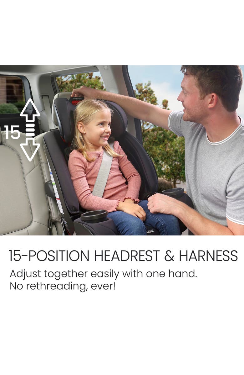 Britax One4Life<sup>®</sup> ClickTight<sup>®</sup> All-in-One Car Seat & Booster Combo, Alternate, color, Cool Flow Carbon