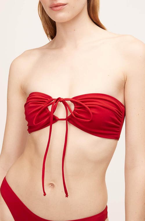 REBECCA TAYLOR REBECCA TAYLOR SOLID HALTER BIKINI TOP 