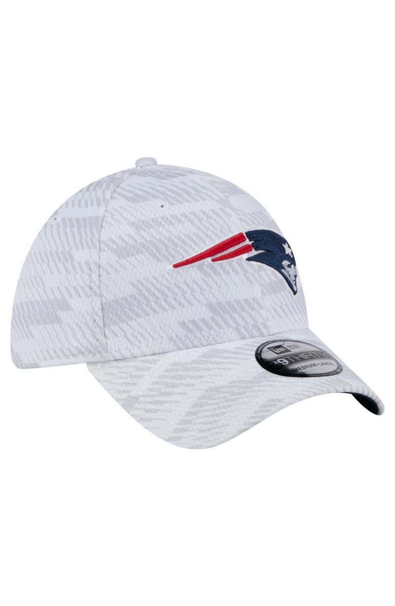 New Era Men's New Era  White New England Patriots Gameday Graded 39THIRTY Flex Hat, Alternate, color, 
