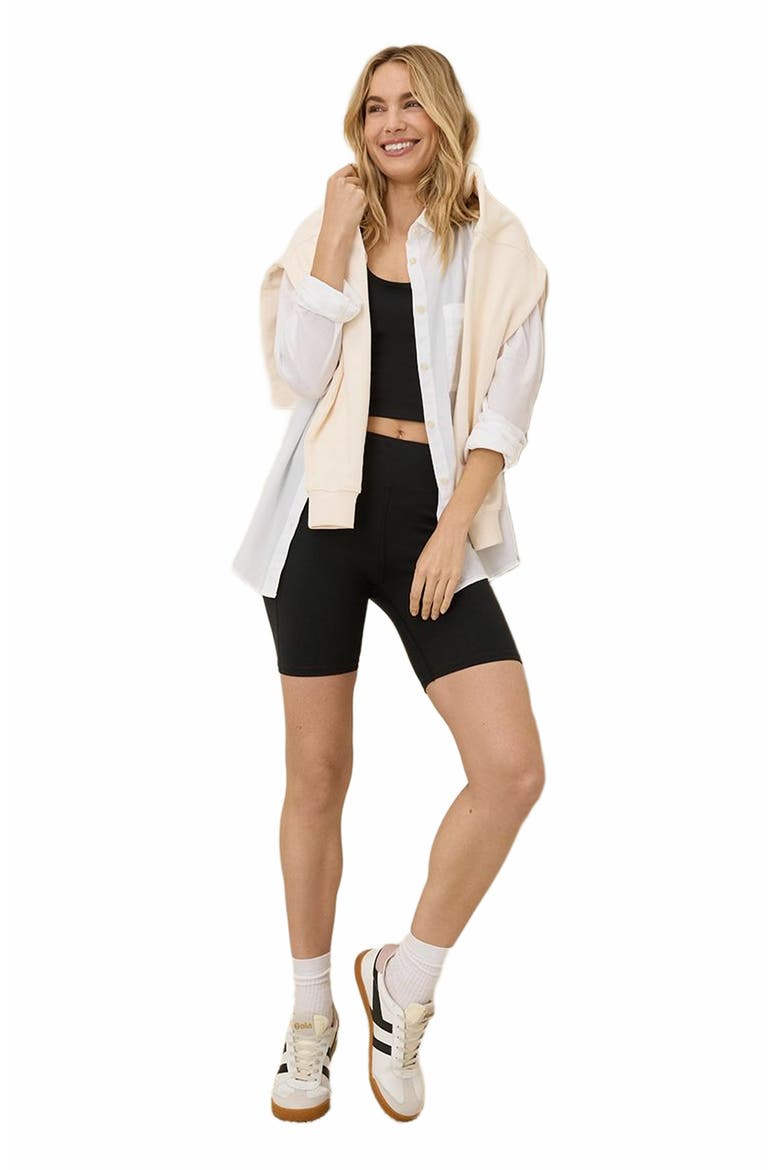 On The Go-To Bike Short Made with Organic Cotton, Main, color, Black