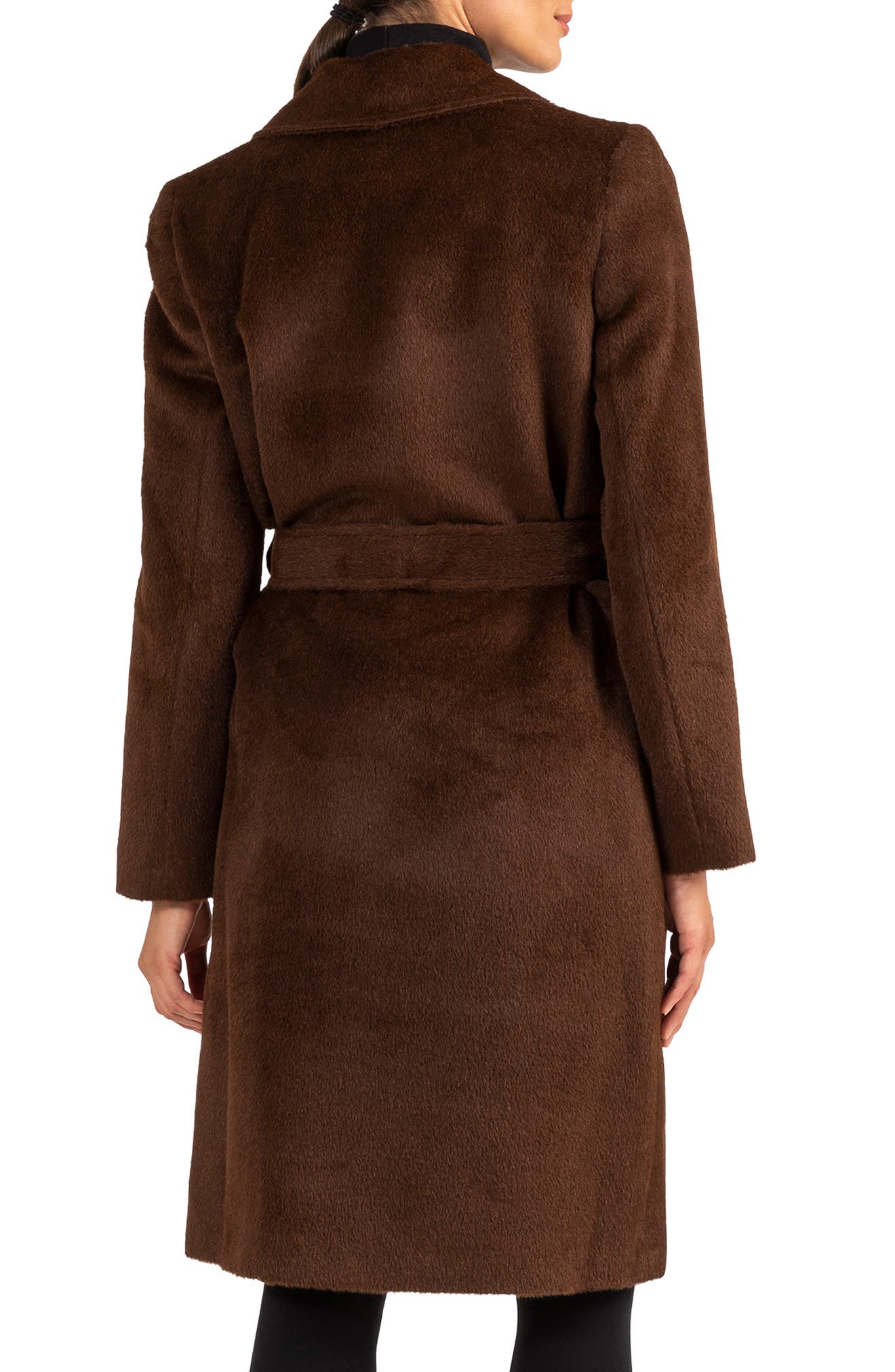 Belted Alpaca & Wool Coat - image 2
