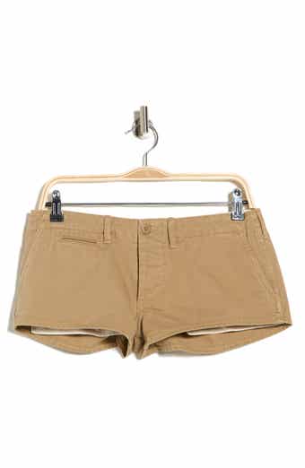 R13 Cotton Chino Micro Shorts