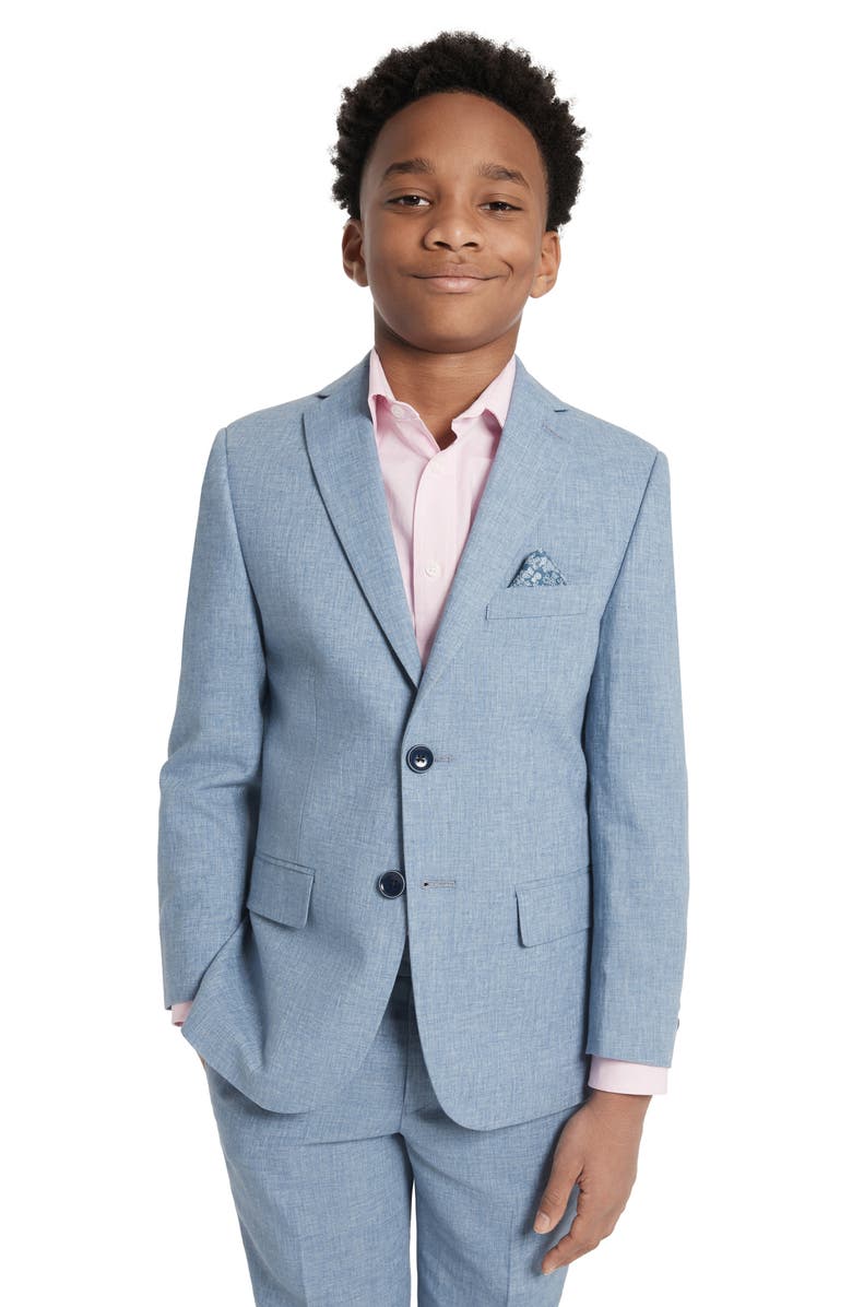 Tallia Kids
 Linen Blend Sport Coat, Alternate, color, 