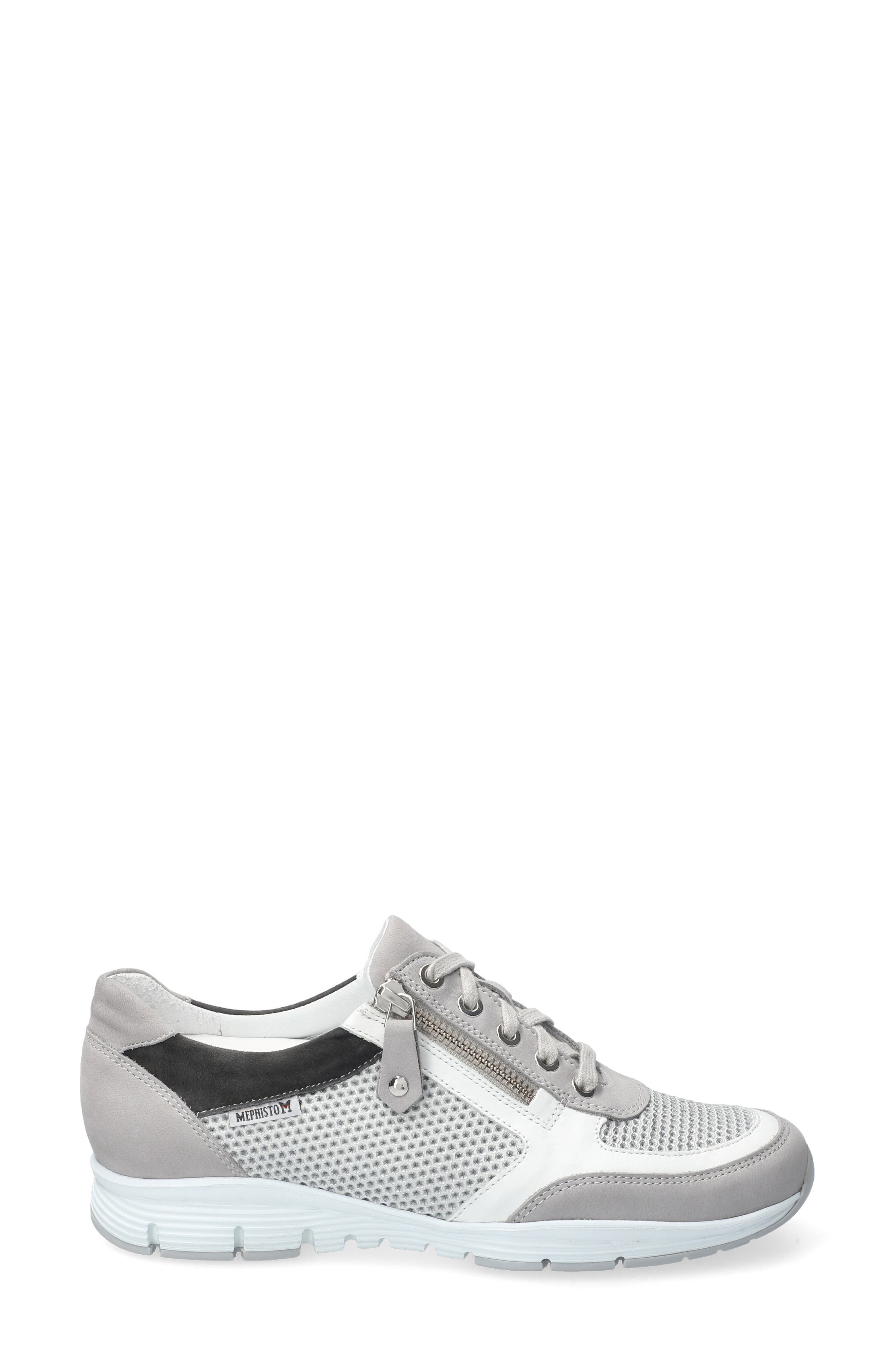 Mephisto Ylona Sneaker, Alternate, color, Light Grey