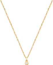 Tiny Blessings 14K Gold My 1st Diamond Necklace