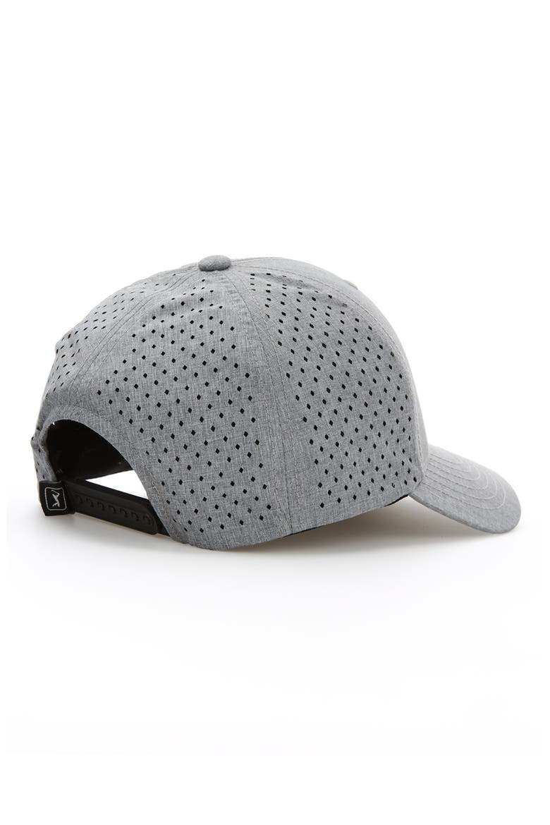 Heathered Snap Back Hat, Alternate, color, QUIET SHADE HEATHER