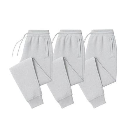 3 Pack Mens Ultra Soft Fleece Joggers Sweatpants