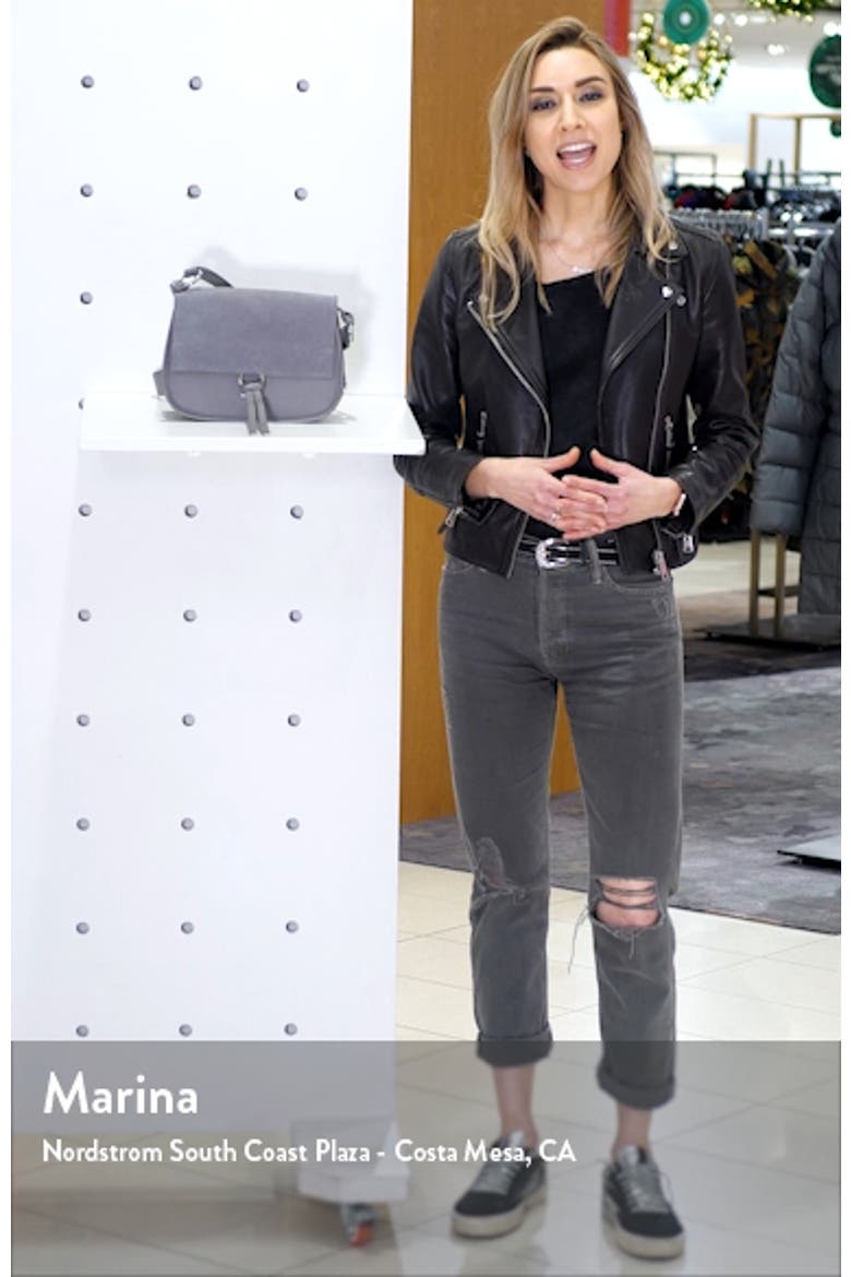 Harrlee Long Tassel Saddle Shoulder Bag video