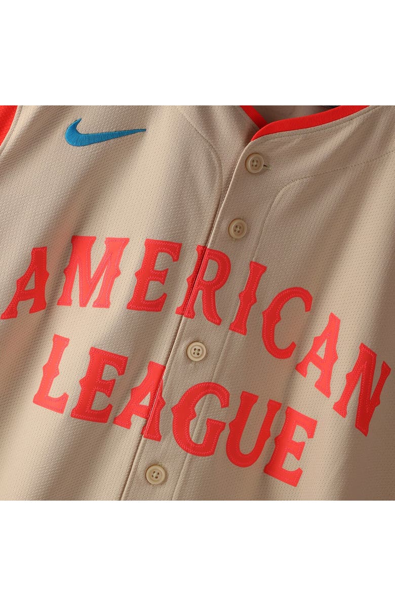 Nike Men's Nike Bobby Witt Jr. Cream American League 2024 MLB All-Star Game Limited Player Jersey, Alternate, color,