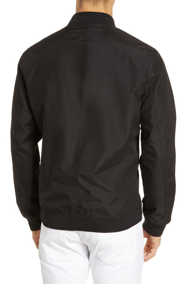 Ted Baker London Len Slim Fit Bomber Jacket, Alternate, color, 