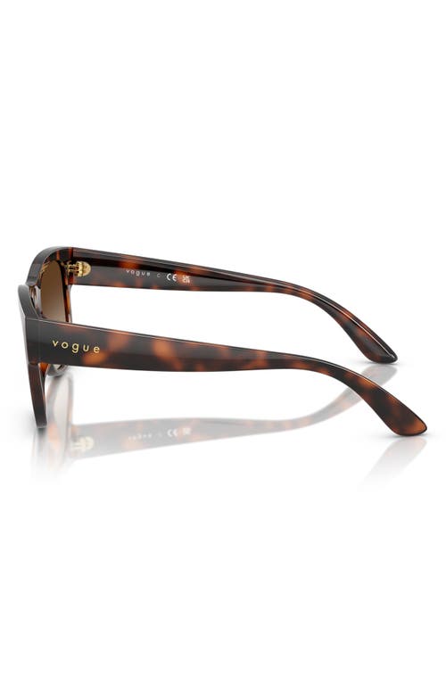 Vogue Kids' 52mm Pillow Sunglasses In Brown