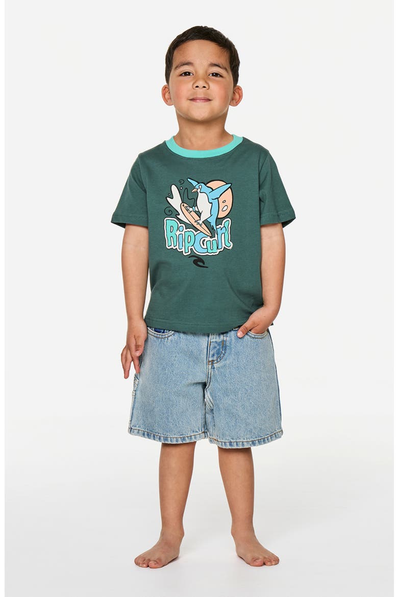 Kids' Paddle Out Graphic T-Shirt, Alternate, color, MUTED GREEN