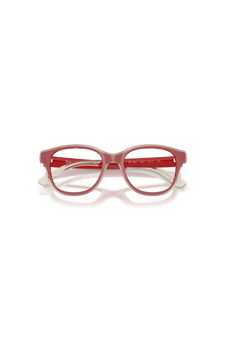 44mm Square optical glasses, Alternate, color, Red