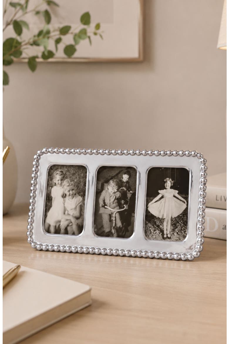 Beaded Collage Picture Frame, Alternate, color, NO COLOR