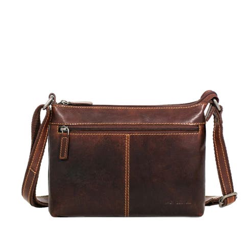 City Leather Slim Crossbody