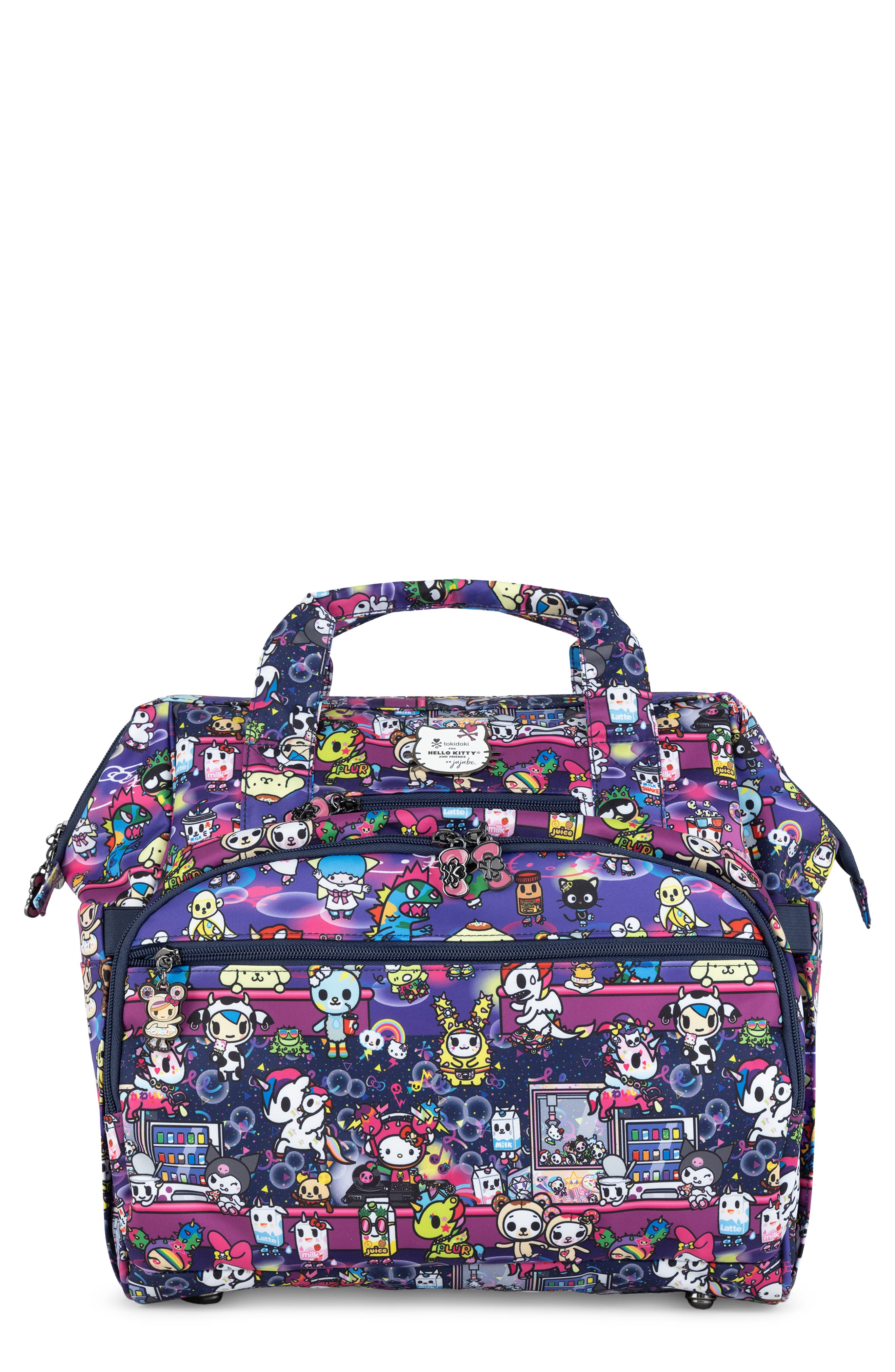 JuJuBe x tokidoki x Hello Kitty Dr. BFF Convertible Diaper Bag