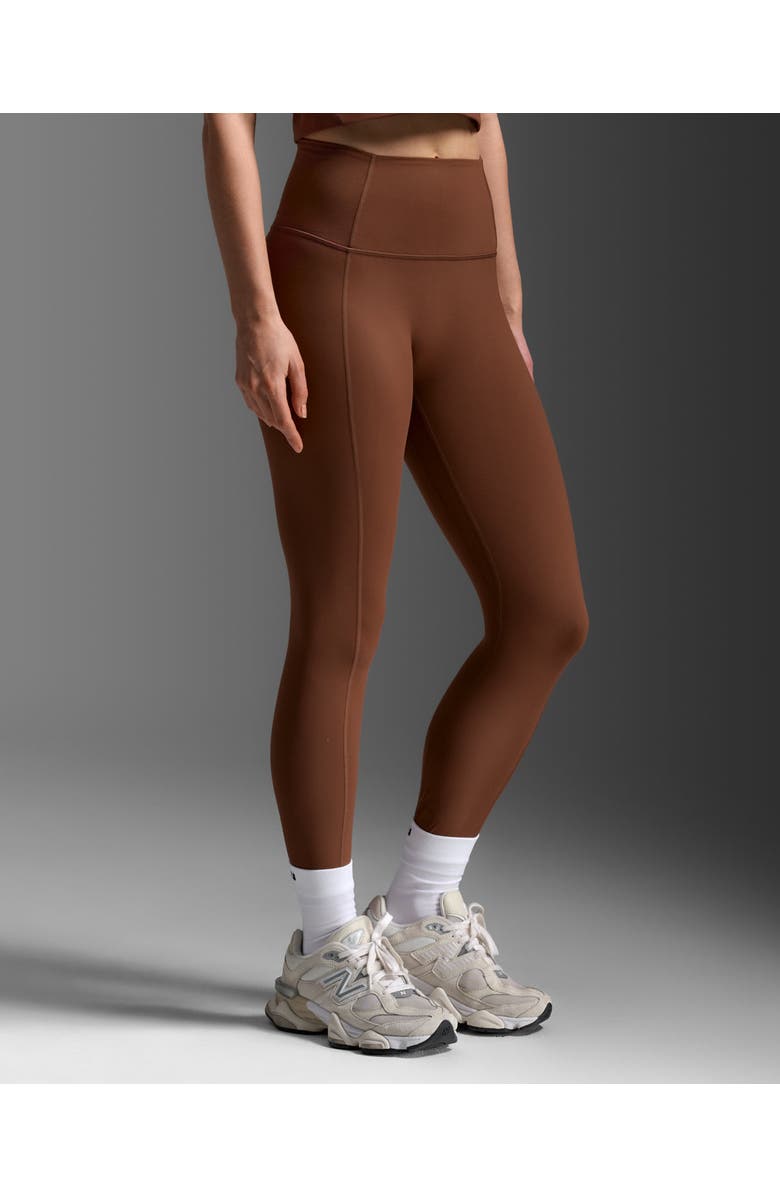 2XU Fluid Hi-Rise Tights, Alternate, color, Sepia/Sepia