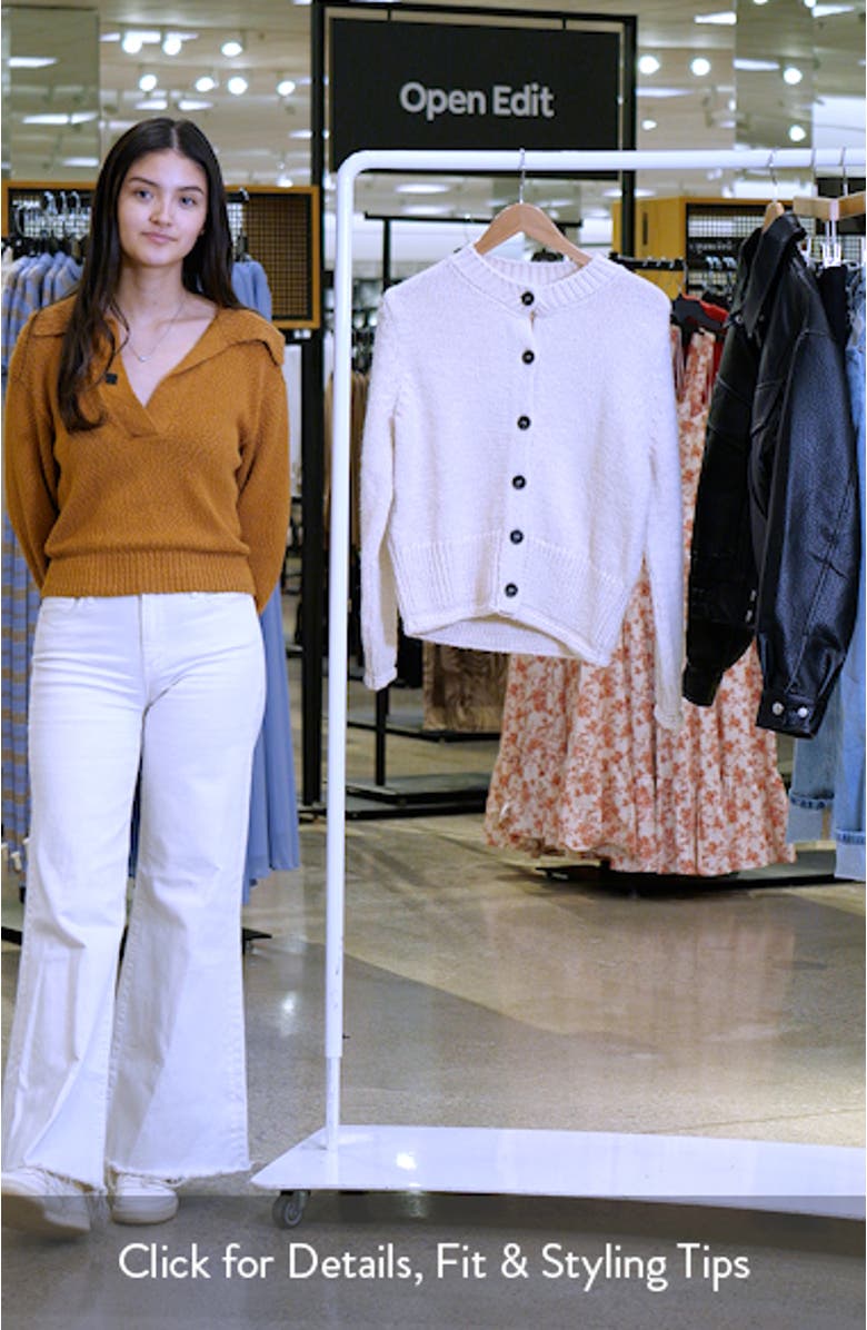 Crewneck Cardigan, sales video thumbnail