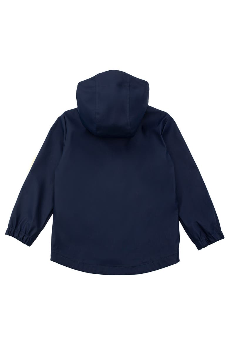 Rokka&Rolla Kids' Waterproof Rain Coat Rubberized Jacket, Alternate, color, Peacoat Navy
