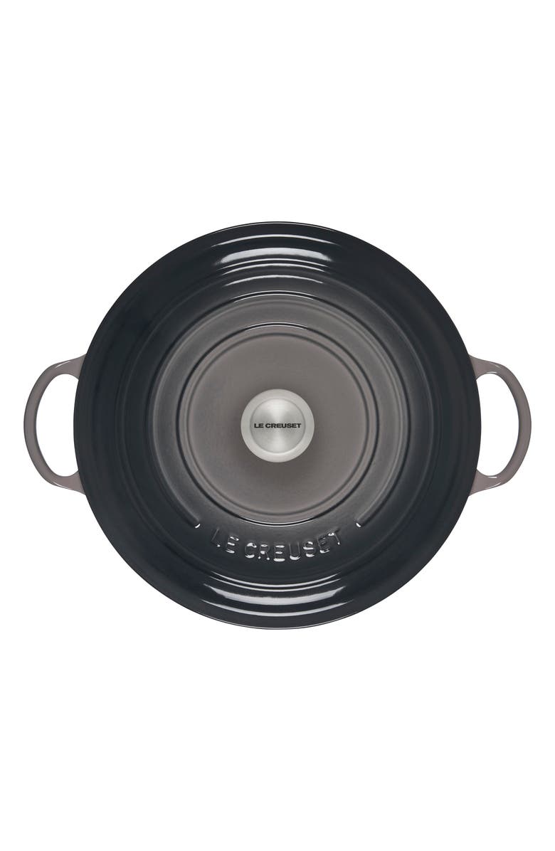 Le Creuset Signature 7.5-Quart Enameled Cast Iron Brazier, Alternate, color, Oyster