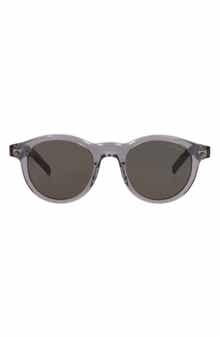 49mm Round Sunglasses