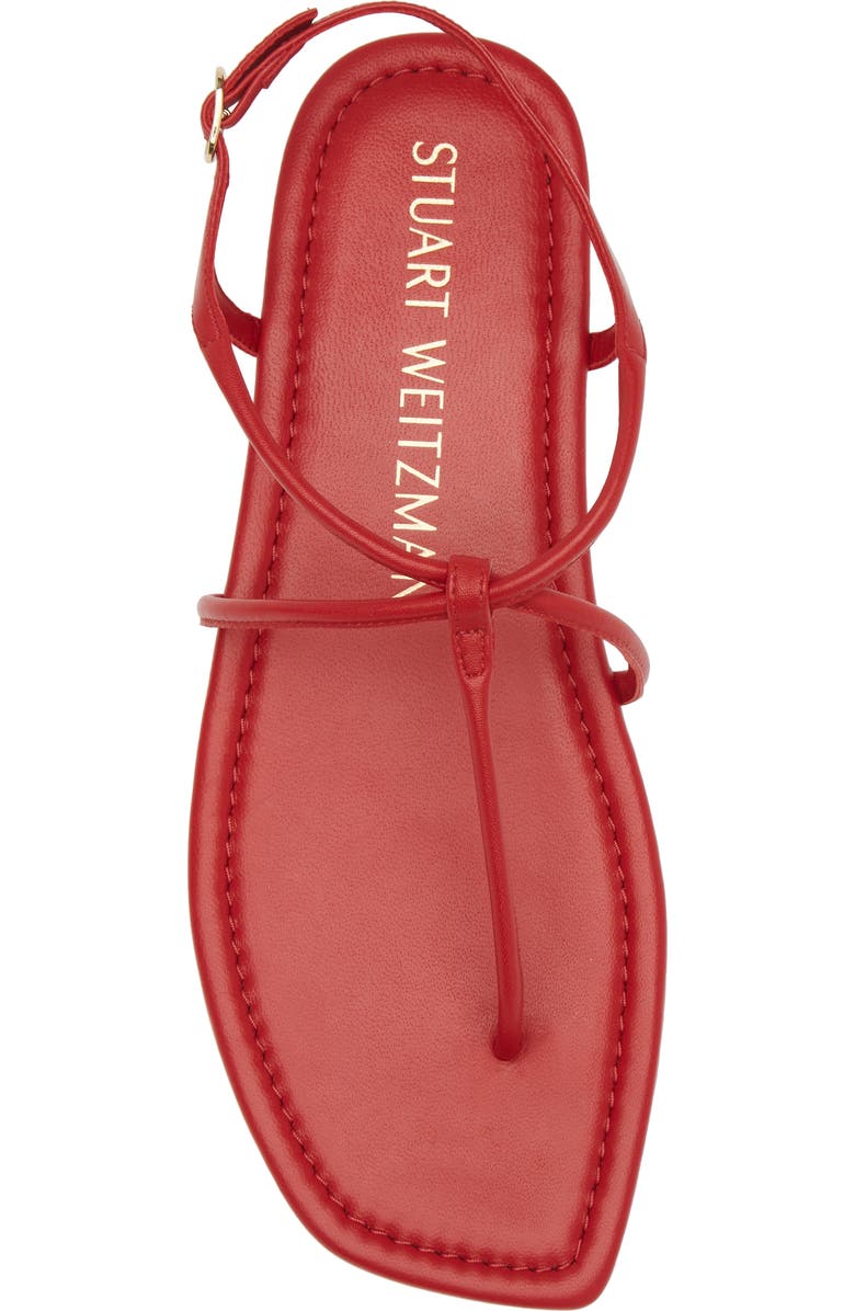 Stuart Weitzman Matilda Sandal, Alternate, color, Cherry