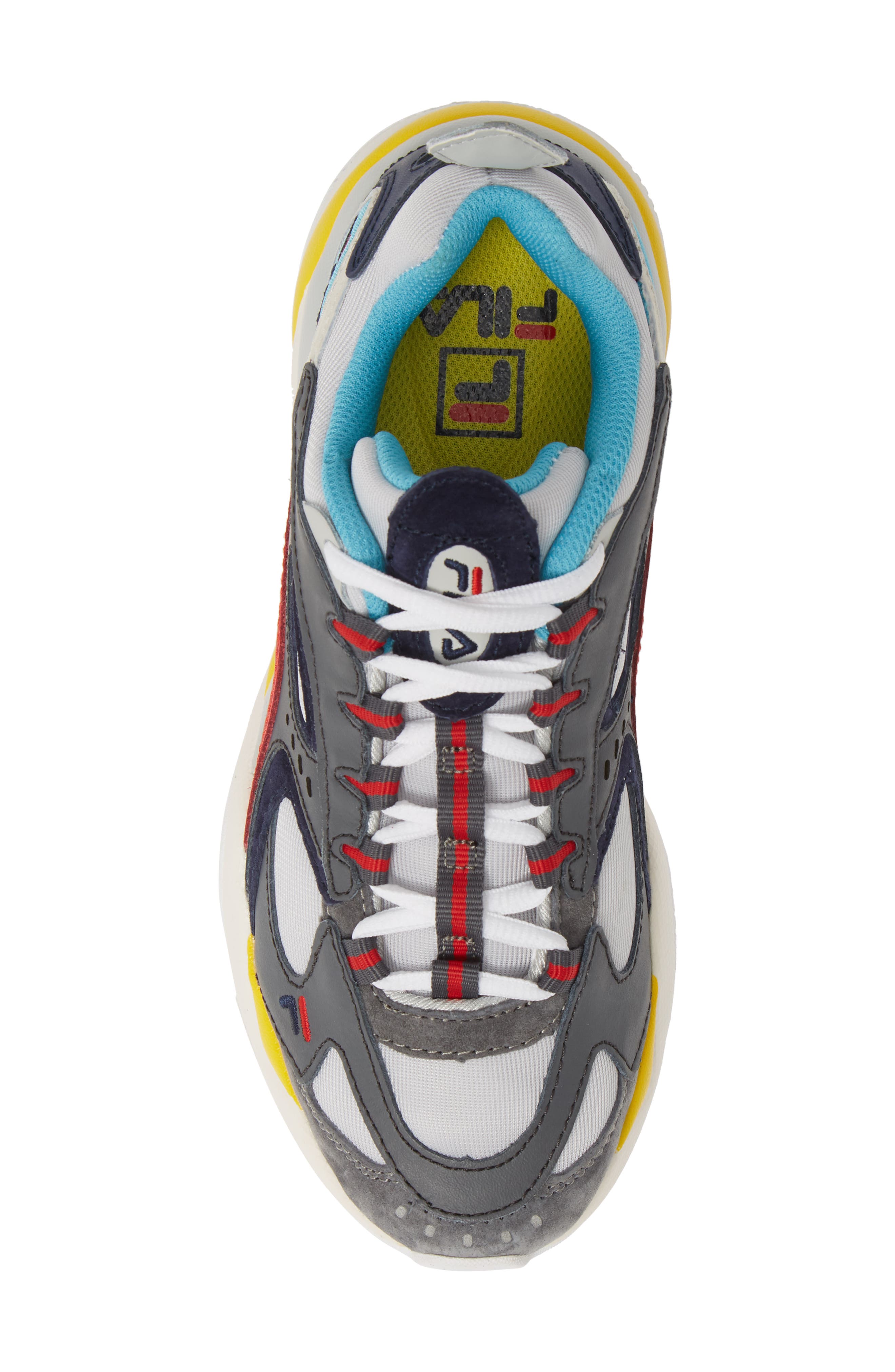 Boveasorus Sneaker, Alternate, color, CASTLEROCK/ BLUE/ RED