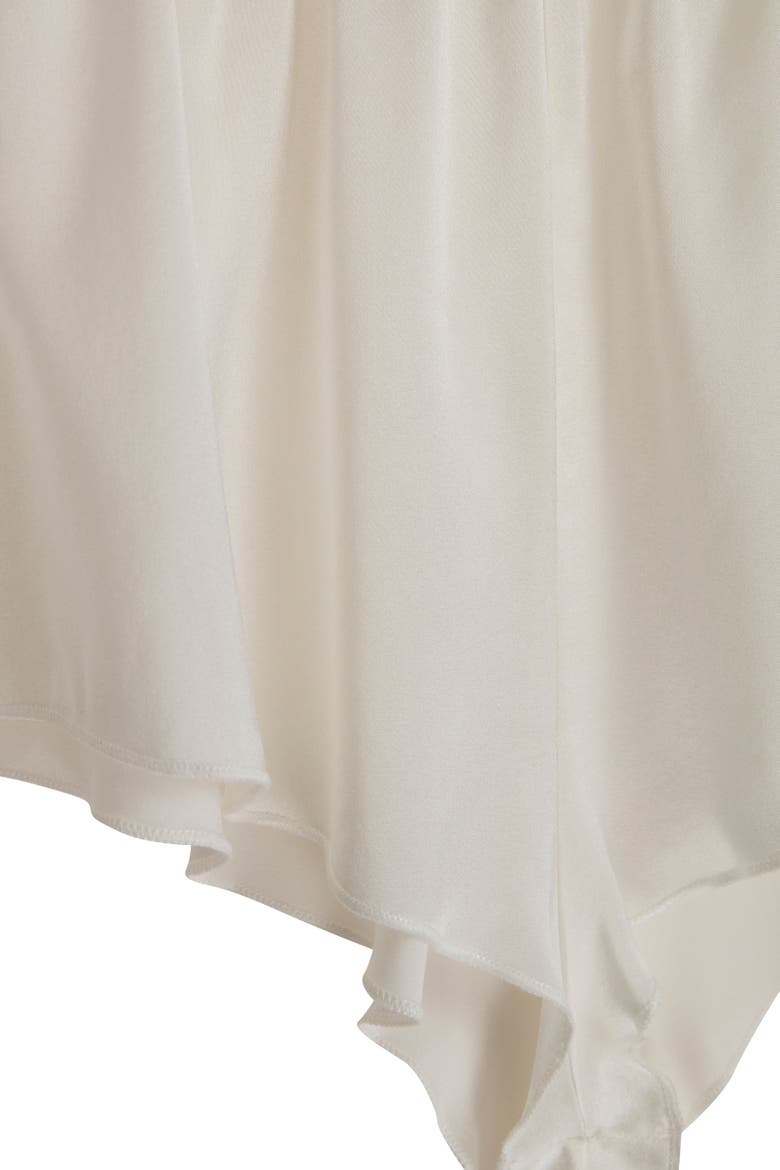 Silk Frilled Bridal Set, Alternate, color, White