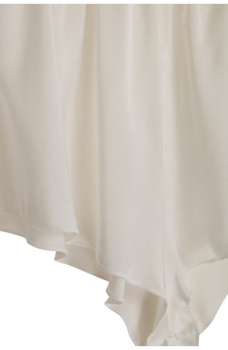 House Of Silk Silk Frilled Bridal Set, Alternate, color, White