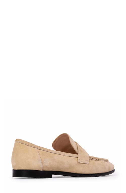 Black Suede Studio Arrow Loafer In Butter Suede