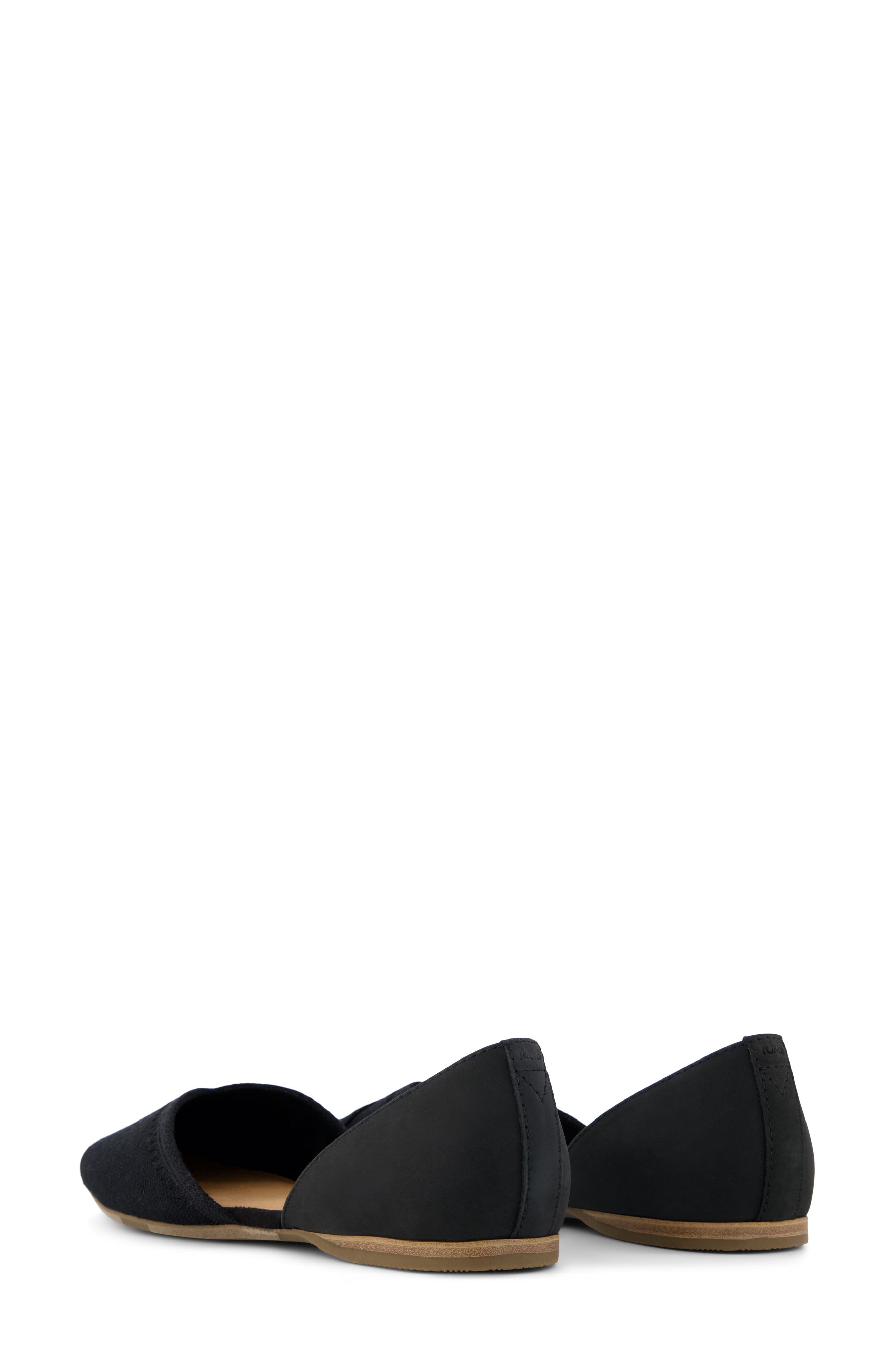 TOMS d'Orsay Flat, Alternate, color, Black